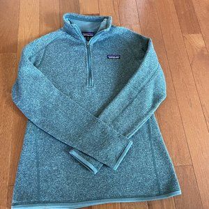 Patagonia 1/4 zip better sweater mogul blue Medium